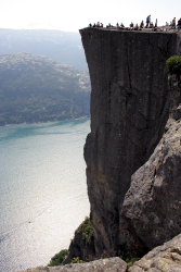 Felsplateau am Lysefjord: Die Kanzel