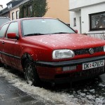 Winter 2002 in Bremen: Eisregen